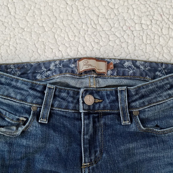 Paige Jeans Women's 26 Classic Rise Boot Hollywood - Picture 2 of 5